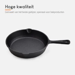 Ocina Gietijzeren Pan – Set Van 3 Stuks – ø25cm, ø19.5cm En ø16cm - Skillet - Koekenpan – Hapjespan – Koekenpan Inductie – Koekenpannenset - Gietijzeren Pan Bbq - Gietijzer - Incl. Receptenboek -Le Creuset Winkel 1200x1200 606