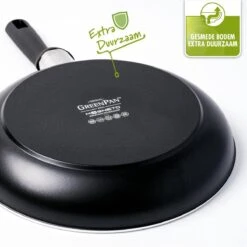 GreenPan Memphis Koekenpan 20cm - Zwart - Inductie - PFAS-vrij -Le Creuset Winkel 1200x1200 643