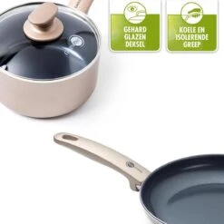 GreenPan Cambridge Koekenpan 20cm - Brons - Inductie - PFAS-vrij -Le Creuset Winkel 1200x1200 660