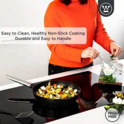 Westinghouse Performance Series - Koekenpan Inductie 28cm - Zwart - Geschikt Voor Alle Warmtebronnen Inclusief Inductie En Ovenbestendig -Le Creuset Winkel 1200x1200 666