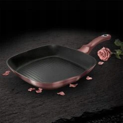 Berlinger Haus 6041 - Braadpannenset - 3 Delig - Gecoat - Rose Metallic Line -Le Creuset Winkel 1200x1200 672