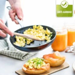 GreenPan Barcelona Infinity Pro Koekenpannenset Ø 24cm + Ø 28cm - Zwart - Inductie - PFAS-vrij -Le Creuset Winkel 1200x1200 743