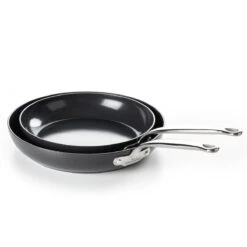 GreenPan Barcelona Infinity Pro Koekenpannenset Ø 24cm + Ø 28cm - Zwart - Inductie - PFAS-vrij -Le Creuset Winkel 1200x1200 751