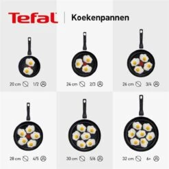 Tefal Ultimum - Pannenset - 3 Stuks | Koekenpan 24cm | Koekenpan 28cm | Wokpan 28cm | INDUCTIE - PFAS-vrij -Le Creuset Winkel 1200x1200 769