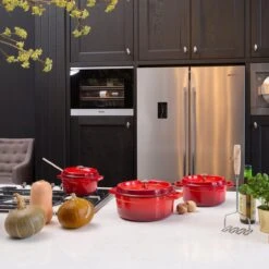 Sola Braadpan Gietijzer - Ø 20 Cm - Oranje/Rood - Gietijzer - Extra Zware Bodem 8 Sola Braadpan Gietijzer - Ø 20 Cm - Oranje/Rood - Gietijzer - Extra Zware Bodem -Le Creuset Winkel 1200x1200 803