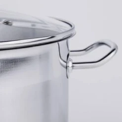 Haushalt Soeppan Met Glazen Deksel - 10 Liter- RVS -Le Creuset Winkel 1200x1200 824