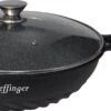 Cheffinger Wokpan Met Deksel - 32cm - Zwart - Pan - Keukenaccessoires -Le Creuset Winkel 1200x412 1