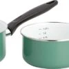 Lite-Body Magnus 2-delige Steelpannenset - Ø16 CM En Ø18 CM- Emaille - Olijf Groen - Inductie -Le Creuset Winkel 1200x415