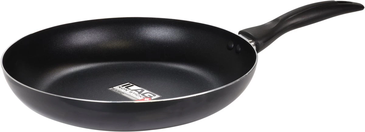 Löwenthal Hoogwaardige Koekenpan Set - 3 Stuks - PFOA Vrije Anti-aanbaklaag - Zwart 4 Löwenthal Hoogwaardige Koekenpan Set - 3 Stuks - PFOA Vrije Anti-aanbaklaag - Zwart - Afbeelding 2