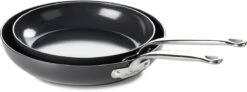 GreenPan Barcelona Infinity Pro Koekenpannenset Ø 24cm + Ø 28cm - Zwart - Inductie - PFAS-vrij -Le Creuset Winkel 1200x448