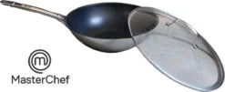MasterChef / Jumbo - Wokpan - Met Glazen Deksel - 28 Cm - Inductie -Le Creuset Winkel 1200x489 1