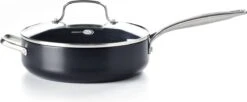 GreenPan Copenhagen Stoofpan Met Deksel En Extra Handvat 28cm/4.3L -Le Creuset Winkel 1200x495 4