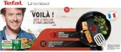 Tefal Unlimited + Induction Hoogwaardig Titanium Koekenpan - 28 Cm 13 Tefal Unlimited + Induction Hoogwaardig Titanium Koekenpan - 28 Cm -Le Creuset Winkel 1200x521
