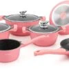 Royalty Line 10-delige Pannenset-- RVS - Gietijzer- Roze -Le Creuset Winkel 1200x597 6