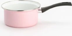 Lite-Body Pannenset - 3-delig - 2 Kookpannen & 1 Steelpan - Emaille - Serafijn Roze -Le Creuset Winkel 1200x602