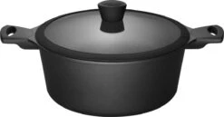 Sola Braadpan Fair Cooking - Ø 28 Cm - Zwart/wit - Aluminium - Antiaanbaklaag -Le Creuset Winkel 1200x627 10