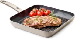 GreenPan Cambridge Inductie Grillpan - Ø 28 Cm - PFAS-vrij - Brons -Le Creuset Winkel 1200x633 3