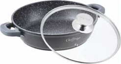 Cheffinger 28cm Lage Kookpot / Braadpan - CF-SC28 -Le Creuset Winkel 1200x637 8
