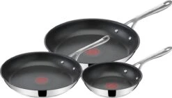 Tefal Jamie Oliver Cooks Direct On Pannenset - 3 Stuks