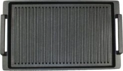 Eurolux Grillplaat Met Grepen - 41 X 24 X 2.5 Cm - Zwart - Aluminium - Geschikt Voor Alle Warmtebronnen 14 Eurolux Grillplaat Met Grepen - 41 X 24 X 2.5 Cm - Zwart - Aluminium - Geschikt Voor Alle Warmtebronnen -Le Creuset Winkel 1200x689 5