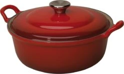 Le Creuset Braadpan Faitout Tradition Kersenrood - ø 24 Cm / 3 Liter