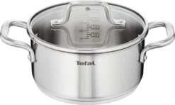 Tefal Virtuoso Pannenset 5 Delig - Hoge Kookpan Ø 22 Cm + Steelpan Ø 16 Cm + Kookpannen Ø 18/20/24 Cm -Le Creuset Winkel 1200x721 2