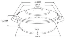Sola Braadpan Fair Cooking - Ø 28 Cm - Zwart/wit - Aluminium - Antiaanbaklaag -Le Creuset Winkel 1200x727 6