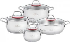 Karaca Emirgan Pannenset - 8 Delig - Geschikt Voor Inductie -Le Creuset Winkel 1200x730 1