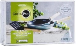 GreenPan Mayflower Koekenpannenset Ø 20cm + Ø 24cm + 1 Accessoire - Lichtblauw - Inductie - PFAS-vrij -Le Creuset Winkel 1200x730 5