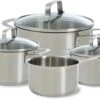 BK Bistro Pannenset - 4-delig - RVS - Glazen Deksel - Inductie -Le Creuset Winkel 1200x743