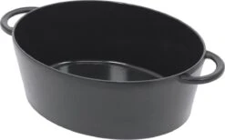 Fontignac Main Libres Braadpan - Ovaal - 29 Cm - Zwart -Le Creuset Winkel 1200x747 3
