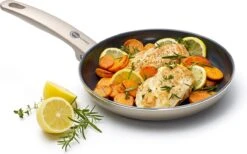 GreenPan Cambridge Koekenpan 24cm - Brons - Inductie - PFAS-vrij -Le Creuset Winkel 1200x750 2