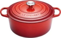 Le Creuset Signature Braadpan - 4,2 L - 24 Cm - Kersenrood -Le Creuset Winkel 1200x753 10