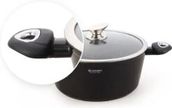 Edënbërg Black Line - 15-delige Luxe Pannenset Van Gesmeed Aluminium -Le Creuset Winkel 1200x753