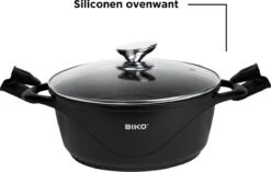 BIKO - Smile Pannen 8 Delige Pannenset - Braadpan - Zwart -Le Creuset Winkel 1200x763 1