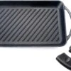 Kicinn Grillplaat - Gietijzer - Geëmailleerd - Incl. Accessoires - Ø 33 X 21.8 Cm (LxB)