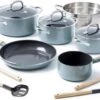 GreenPan Mayflower Pannenset - 5-delig + 5 Accessoires - Lichtblauw - Inductie - PFAS-vrij 2 GreenPan Mayflower Pannenset - 5-delig + 5 Accessoires - Lichtblauw - Inductie - PFAS-vrij -Le Creuset Winkel 1200x771