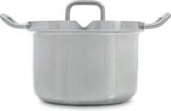 BK Q-linair Master Glas Pannenset - 5-delig - Glazen Deksel - Veilig Afgietsysteem - Inductie -Le Creuset Winkel 1200x779
