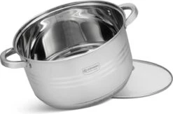 Edënbërg Classic Line - RVS Luxe Pannenset 12 Delig - Voorzien Van 9-Laags Bodem! -Le Creuset Winkel 1200x791