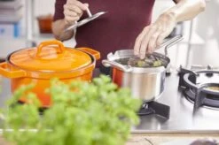 BK Q-linair Master Glas Pannenset - 5-delig - Glazen Deksel - Veilig Afgietsysteem - Inductie -Le Creuset Winkel 1200x798