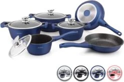 Royalty Line 10-delige Pannenset-- RVS - Gietijzer- Roze -Le Creuset Winkel 1200x798 6