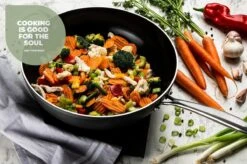 ISENVI Victoria Forged Keramische Wokpan 32CM - RVS Greep -Le Creuset Winkel 1200x799 36