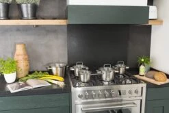 Sola Pannenset Diamond - 4 Delig - Ø 16,16,18,20 Cm - Zilver - RVS - Sandwichbodem -Le Creuset Winkel 1200x801 3