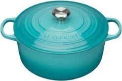 Le Creuset Braadpan Signature Caribbean Blue - ø 20 Cm / 2.4 Liter -Le Creuset Winkel 1200x804 7