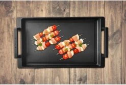 Eurolux Teppanyaki Plaat Met Grepen - 41 X 24 X 2.5 Cm - Zwart - Aluminium - Geschikt Voor Alle Warmtebronnen -Le Creuset Winkel 1200x809 2