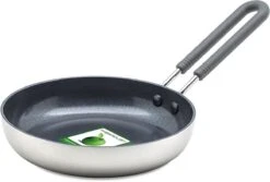 GreenPan Mini Koekenpan 14cm - Zilver - Inductie - PFAS-vrij -Le Creuset Winkel 1200x811 1