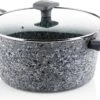 Westinghouse Kookpan/Braadpan Inductie - Ø 28 Cm - Grijs Graniet - Met Deksel - PFOA Vrij -Le Creuset Winkel 1200x821 2
