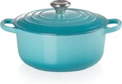 Le Creuset Braadpan Signature Caribbean Blue - ø 20 Cm / 2.4 Liter -Le Creuset Winkel 1200x825 12
