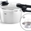 Fissler Vitavit Premium 2022 - Snelkookpan - 6 Liter - Met Stoominzet -Le Creuset Winkel 1200x837 3