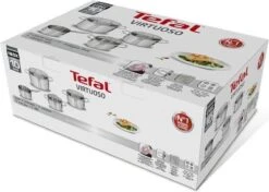 Tefal Virtuoso Pannenset 5 Delig - Hoge Kookpan Ø 22 Cm + Steelpan Ø 16 Cm + Kookpannen Ø 18/20/24 Cm -Le Creuset Winkel 1200x857